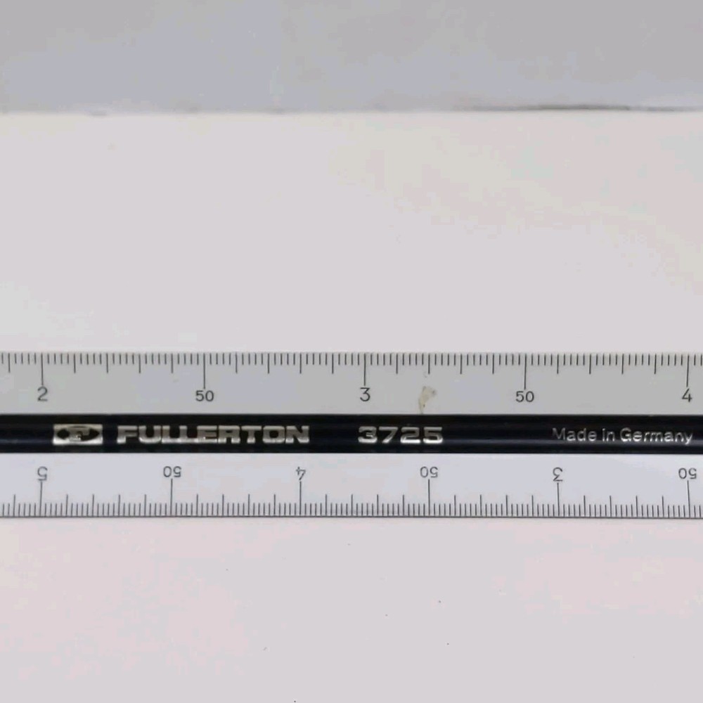 Fullerton 3725 Triangular Scale Ruler Made in Germany Architect Drafting
