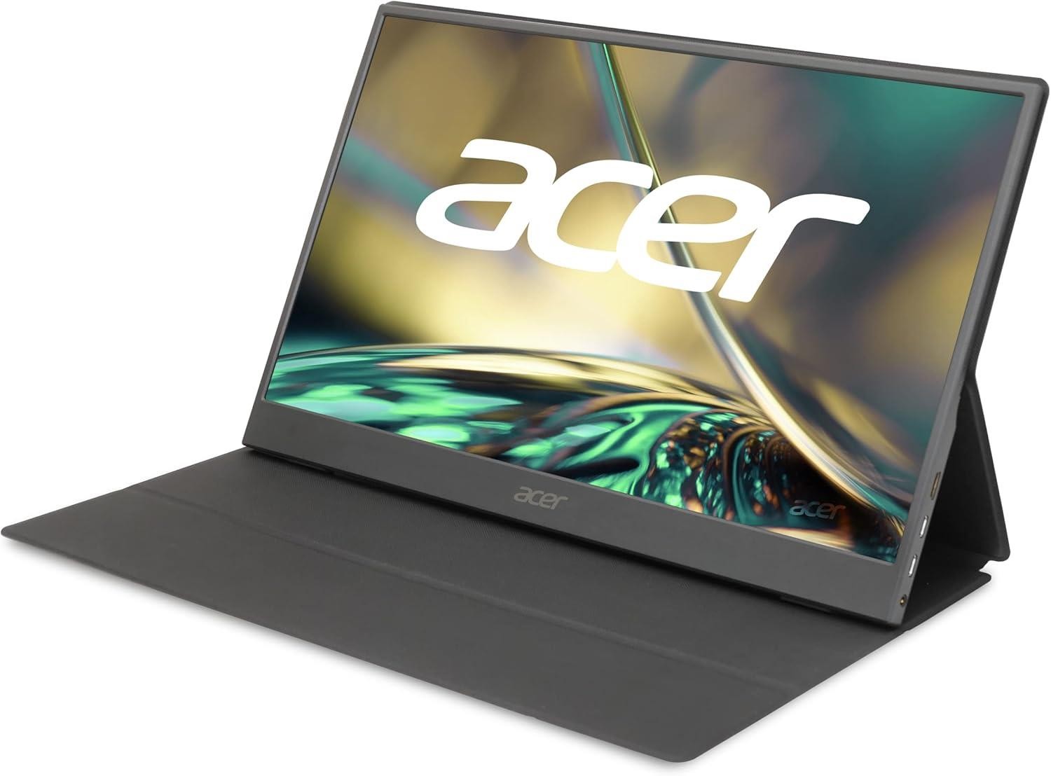 Acer 15.6in Portable Monitor FHD 1920x1080 60Hz 250Nit 6ms Certified Refurbished