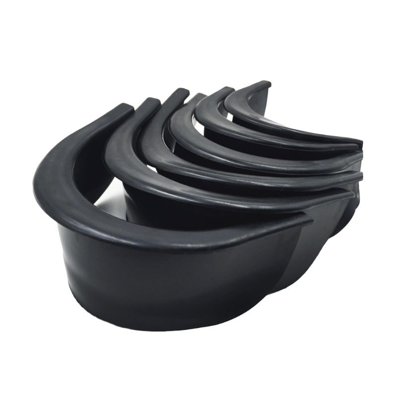 6Pcs Pool Table Billiard Pocket Hole Rubber Liners Snooker Replacement Accessory