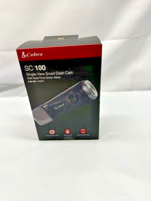 Cobra - SC 100 Single-View Smart Dash Cam *New