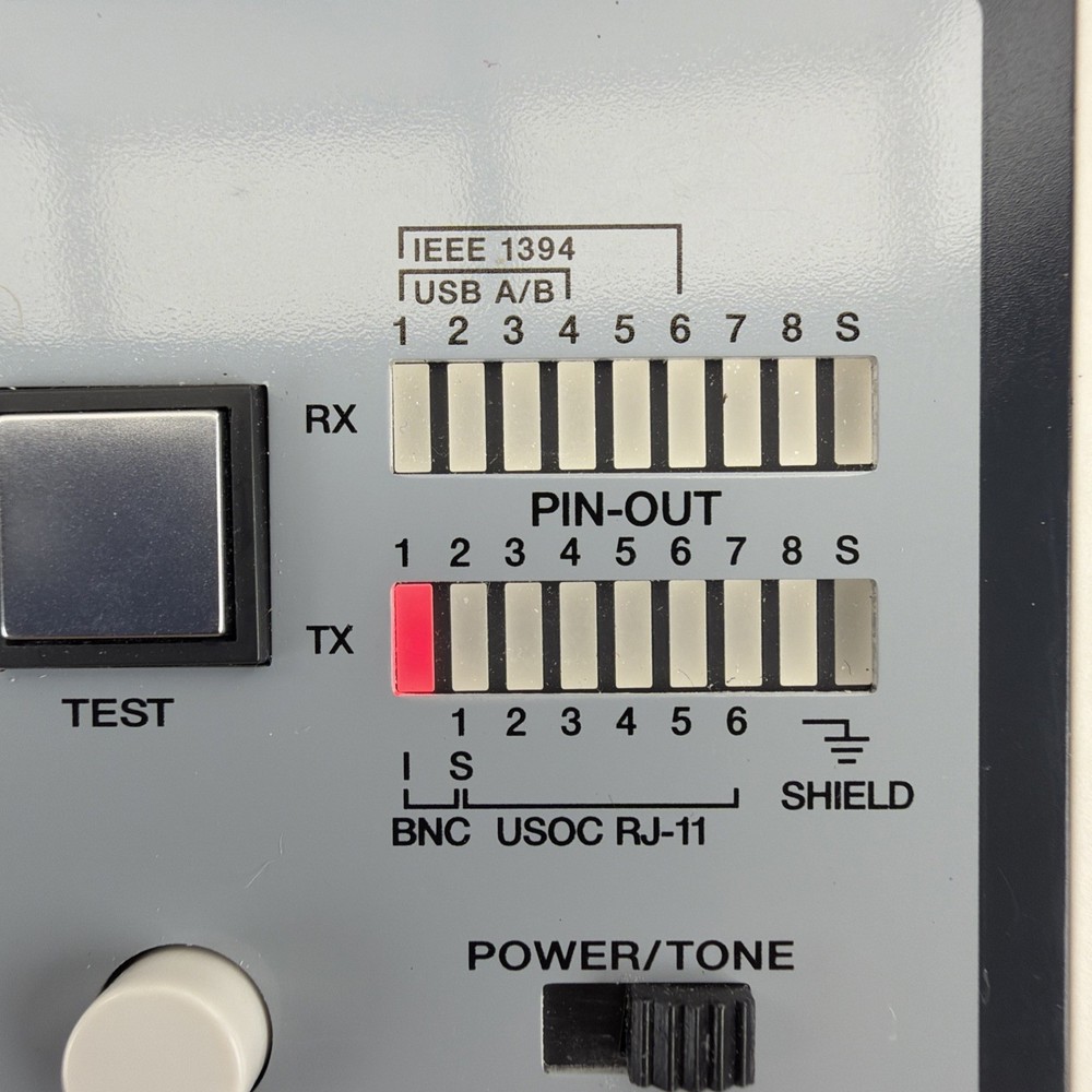 TRENDnet TC-NT2 Network Cable Tester With Soft Case & BNC Adapters
