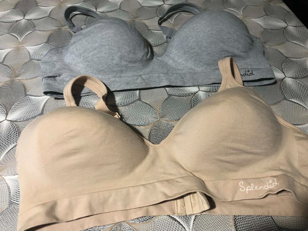 Splendid Ladies' Seamless Wireless Bra, 2-Pack,  M