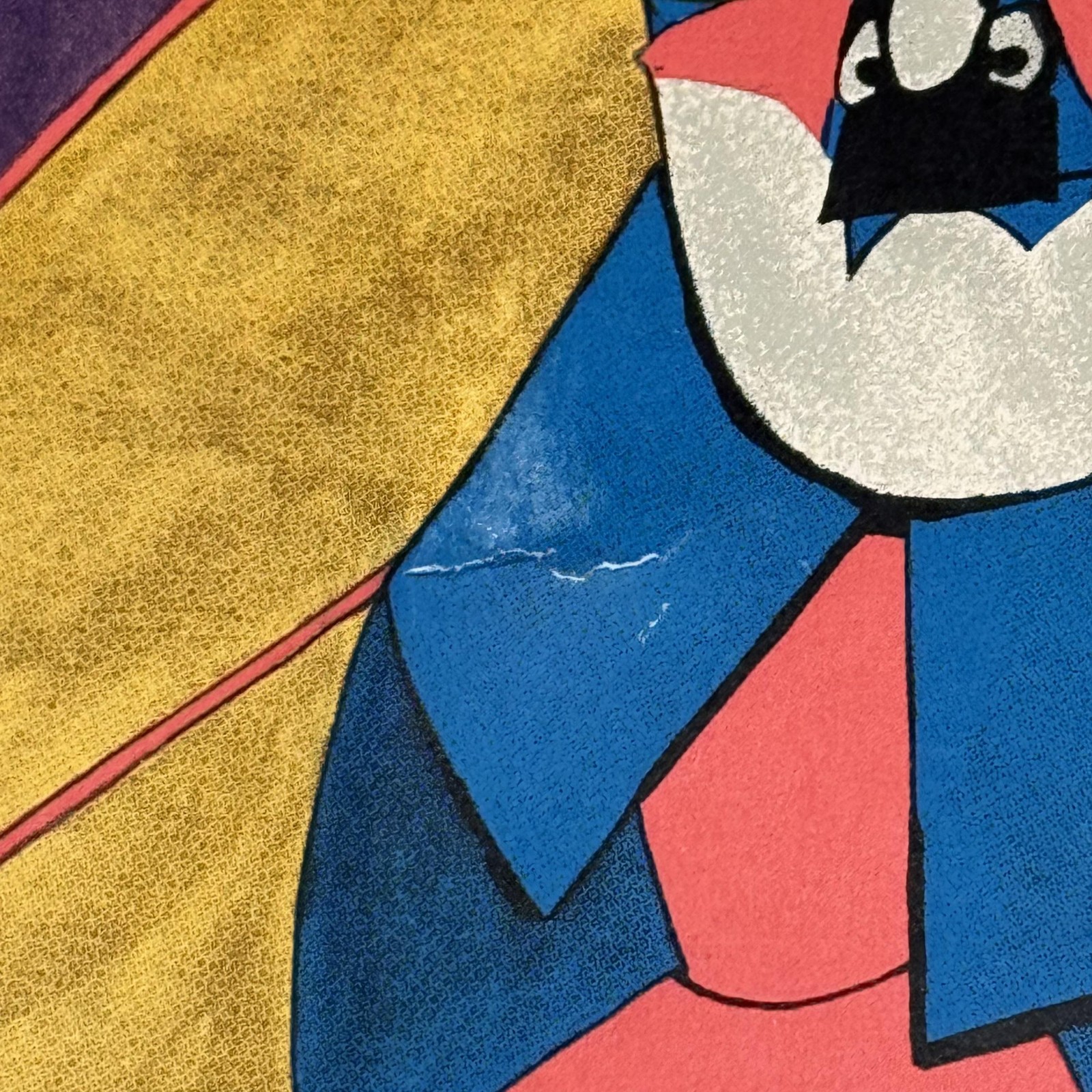 Vintage 1968 Resistible Rise Of Arturo Ui R Lindner Theater Poster 20x30 Purple