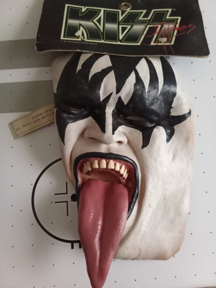 KISS GENE SIMMONS MASK VINTAGE