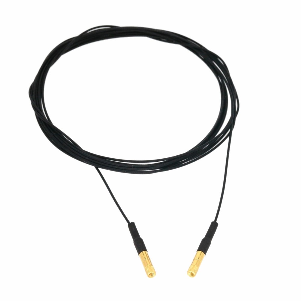 Dual Plug Mini-Microdot M3 Ultrasonic Accelerometer vibration 1.13mm cable 3~26'
