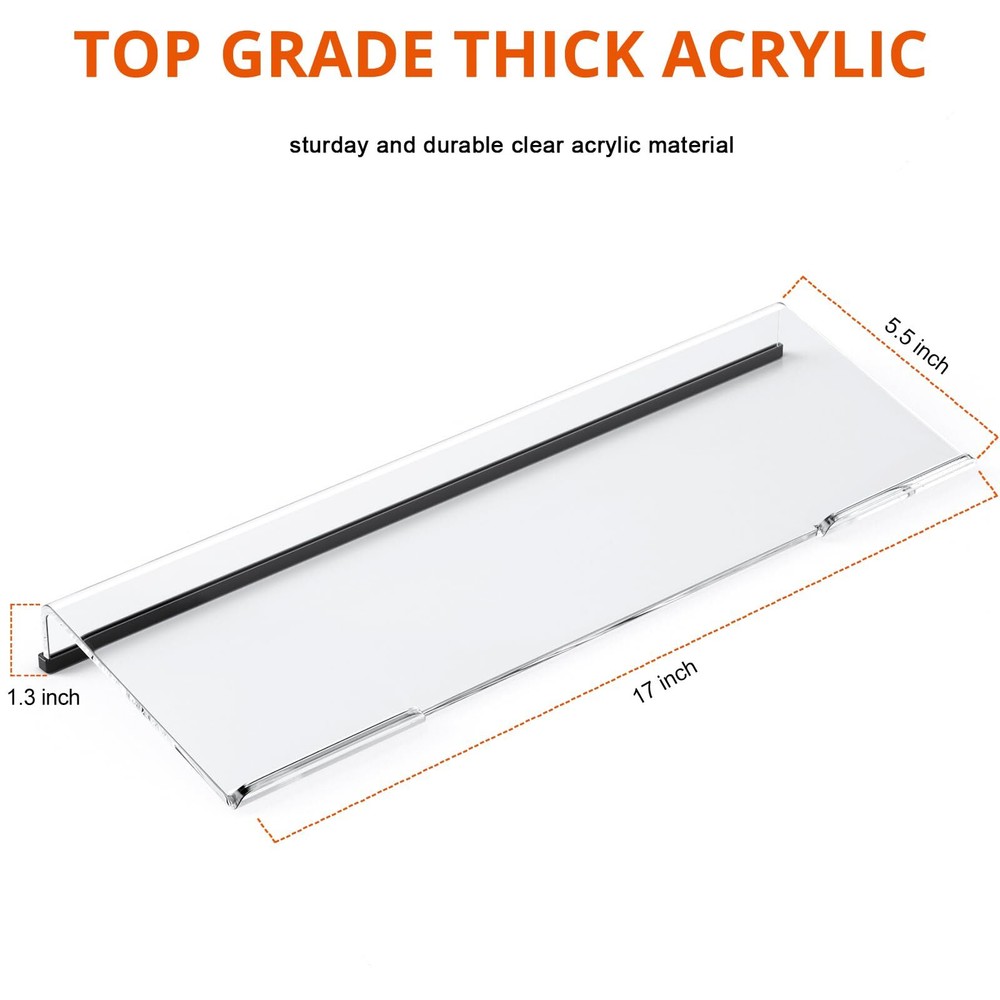 Computer Keyboard Stand Tilt PC Keyboard Stand Riser for Easy Ergonomic Typin...