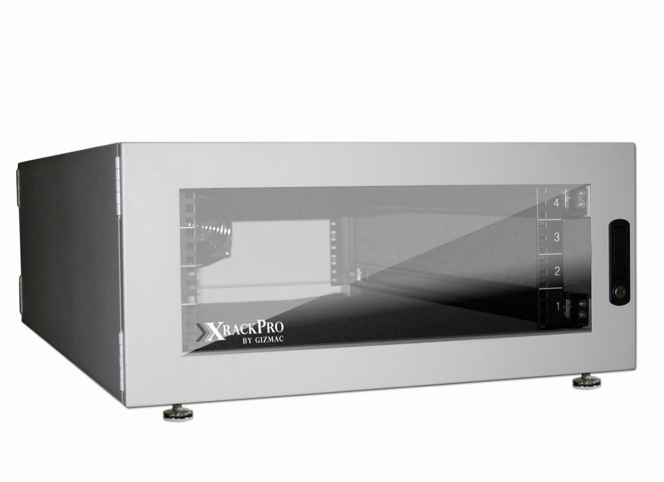 XRackPro by Gizmac Server Network Rack Cabinet Locking Glass Door w/Fan