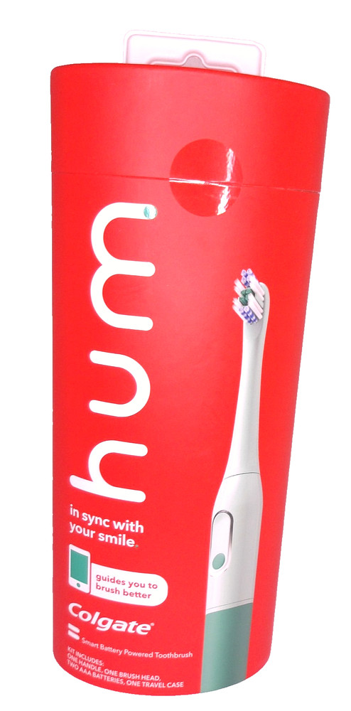 HUM by Colgate Smart Battery Toothbrush Kit /Includes: Brush Head, Handle & Case