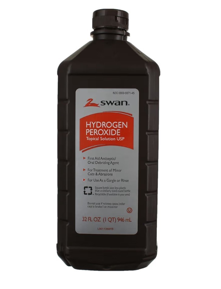 Swan hydrogen peroxide 32 oz pk 1
