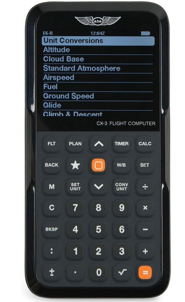 ASA CX-3 Flight Computer – Advanced Electronic E6B for Accurate Flight Planning