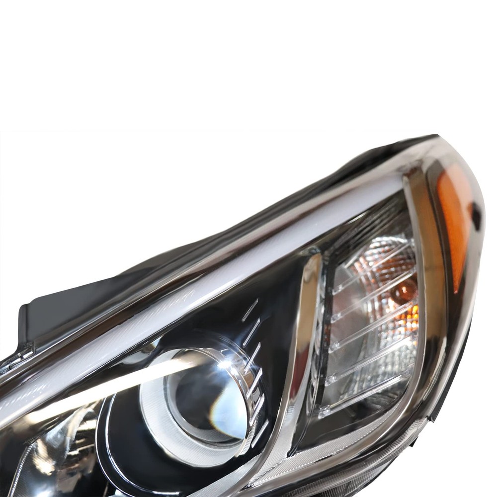 Sonata 2015-2017 Right Halogen Headlight Assembly 92102C2000 Replacement