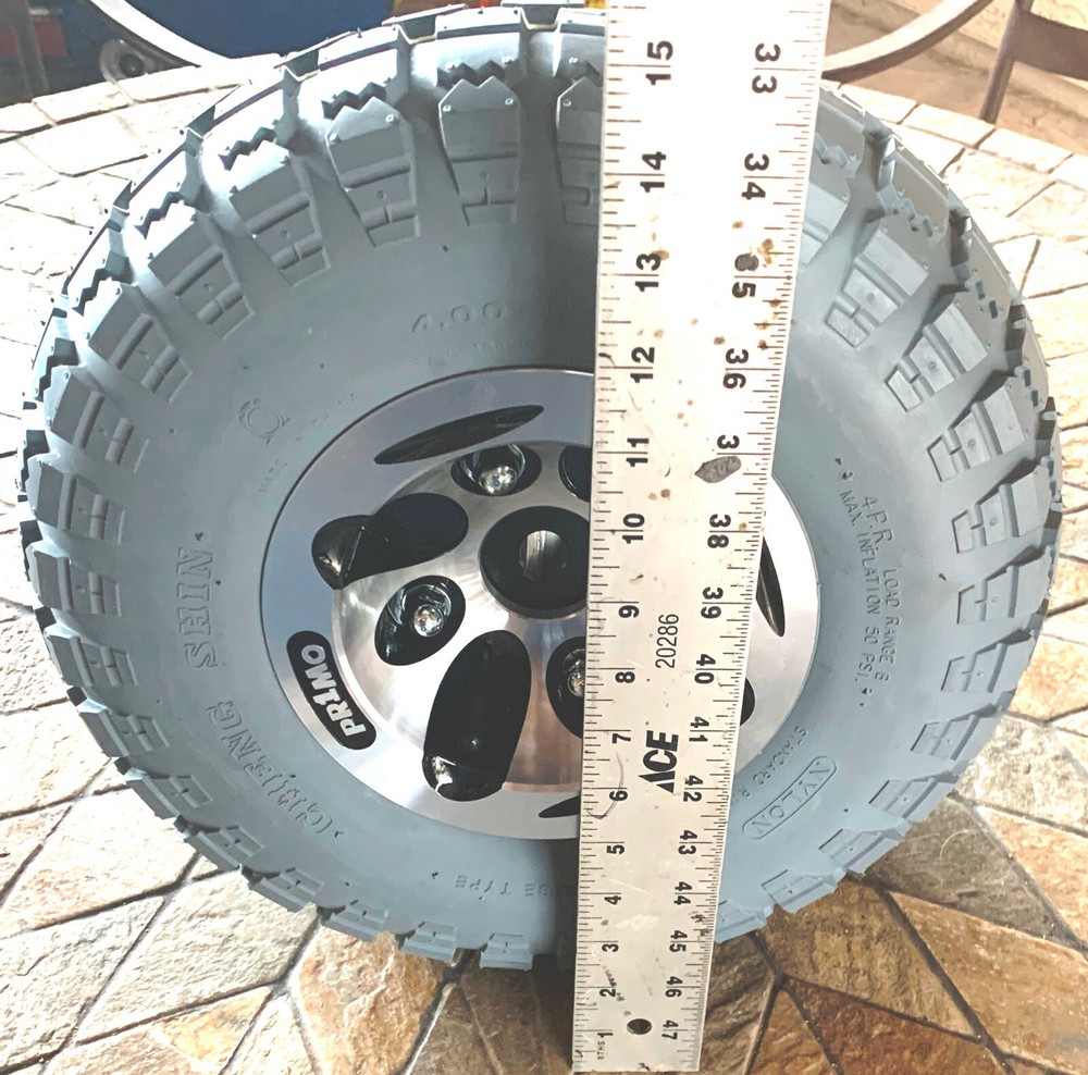 BIG WHEELS QUANTUM /QUICKIE - FITS MOST MODELS - ONE PAIR COMPLETE