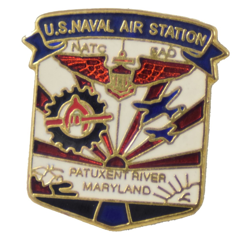 NAS PATUXENT RIVER HAT PIN