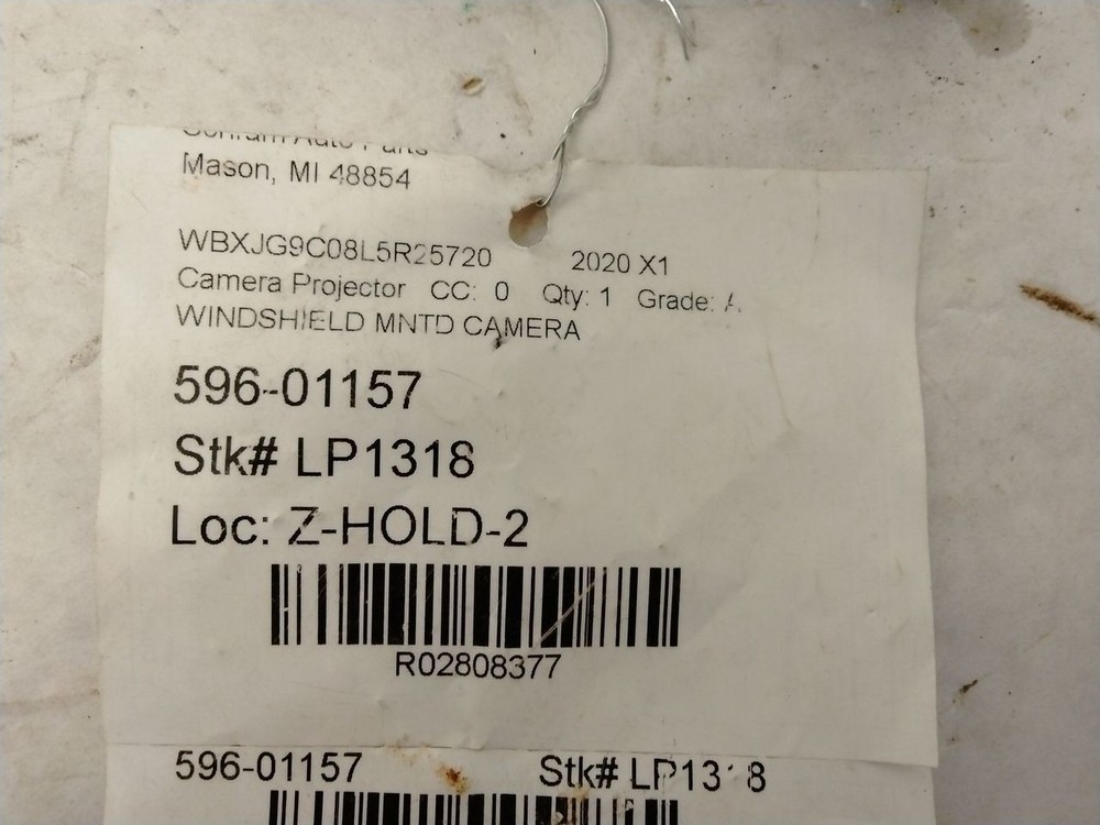 Camera/Projector Camera Windshield Mounted Fits 16-22 BMW X1 2808377
