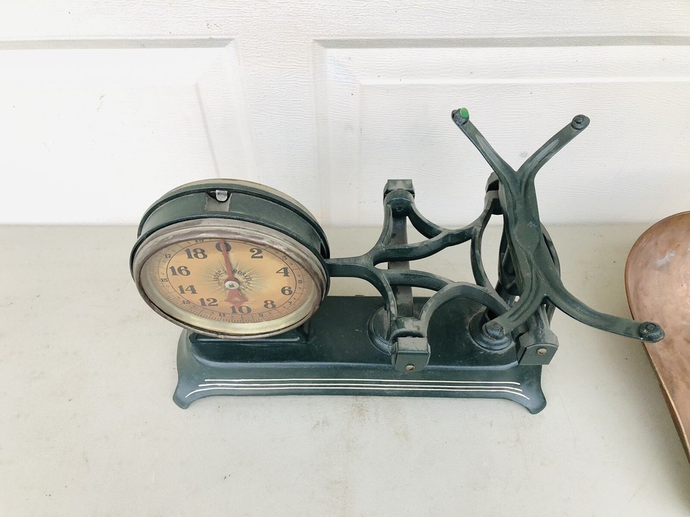VINTAGE Jacobs Bros Scale 2 Sided General Store
