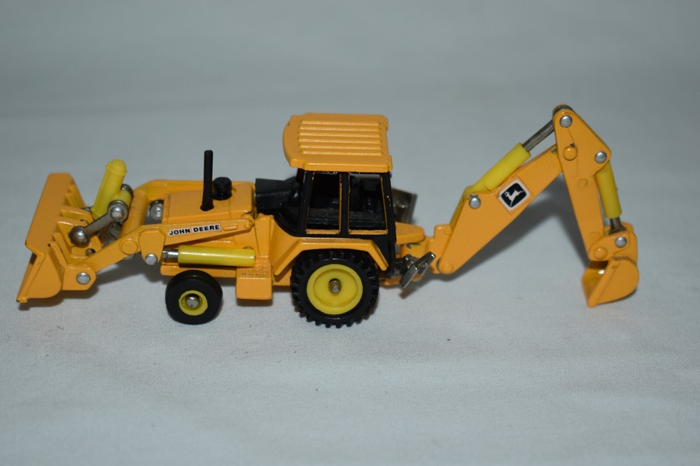 Ertl 1:64 John Deere Backhoe Loader Yellow