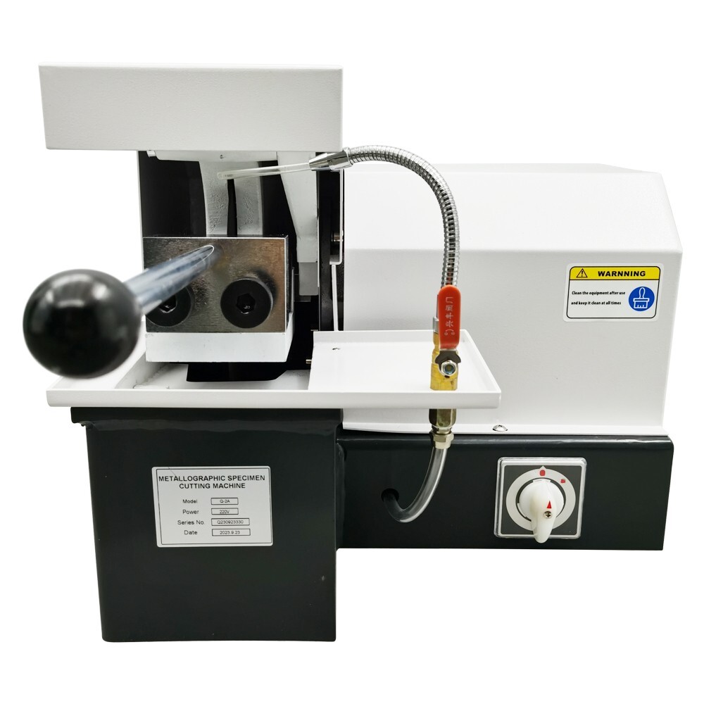 220V Metallographic Sample Cutter Specimen Cutting Machine Grinding Wheel