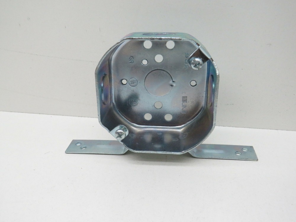 Orbit 3RB-50-FB Octagonal Octagon Box with FB Bracket Drawn 3" Dia, 1-1/2" Deep