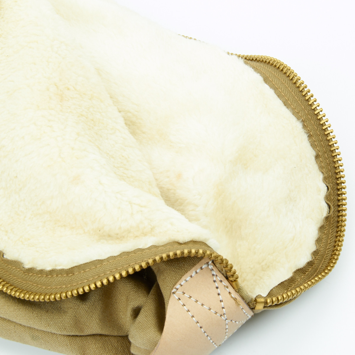 U.S. WWII Fleece Lined M1 Garand Case with Carry Strap - Marked U.S.