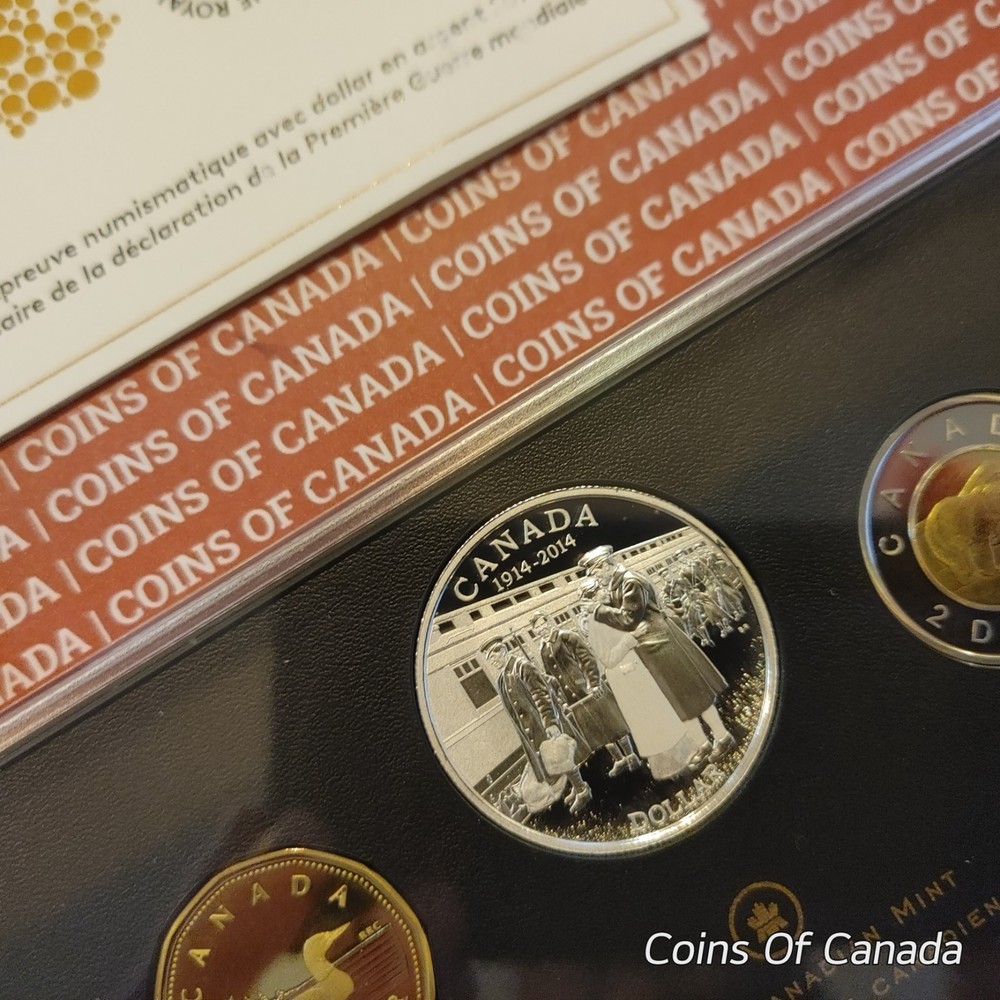 2014 Canada Special Edition Silver Dollar Proof Set #coinsofcanada