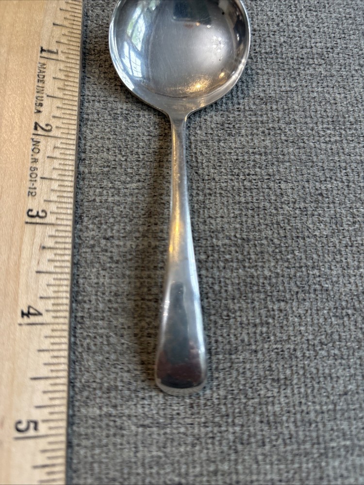 Vintage Small Cream Ladle 4.75” Silver Plate Made in England