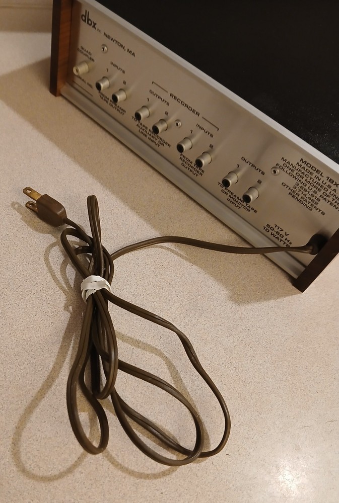 Vintage DBX 1BX Dynamic Range Expander Works Great!