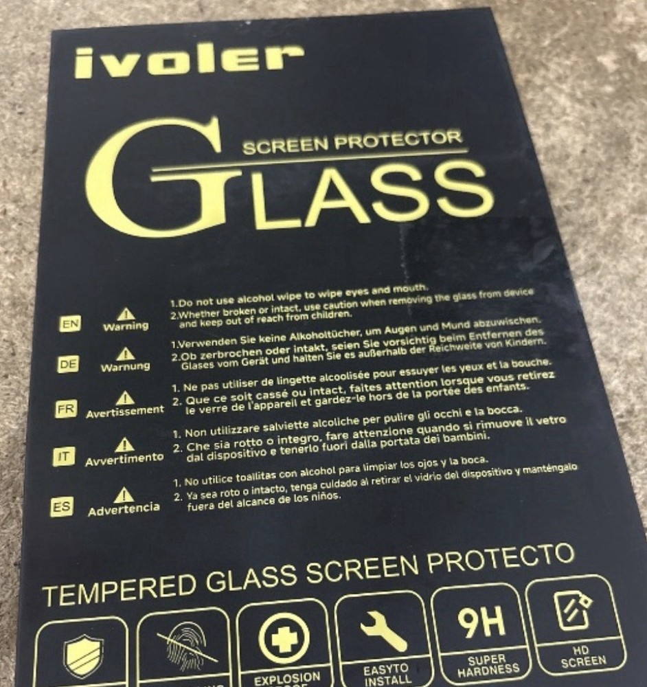 ivoler 3-Pack Screen Protector Tempered Glass for Nintendo Switch 2 Model 2025,