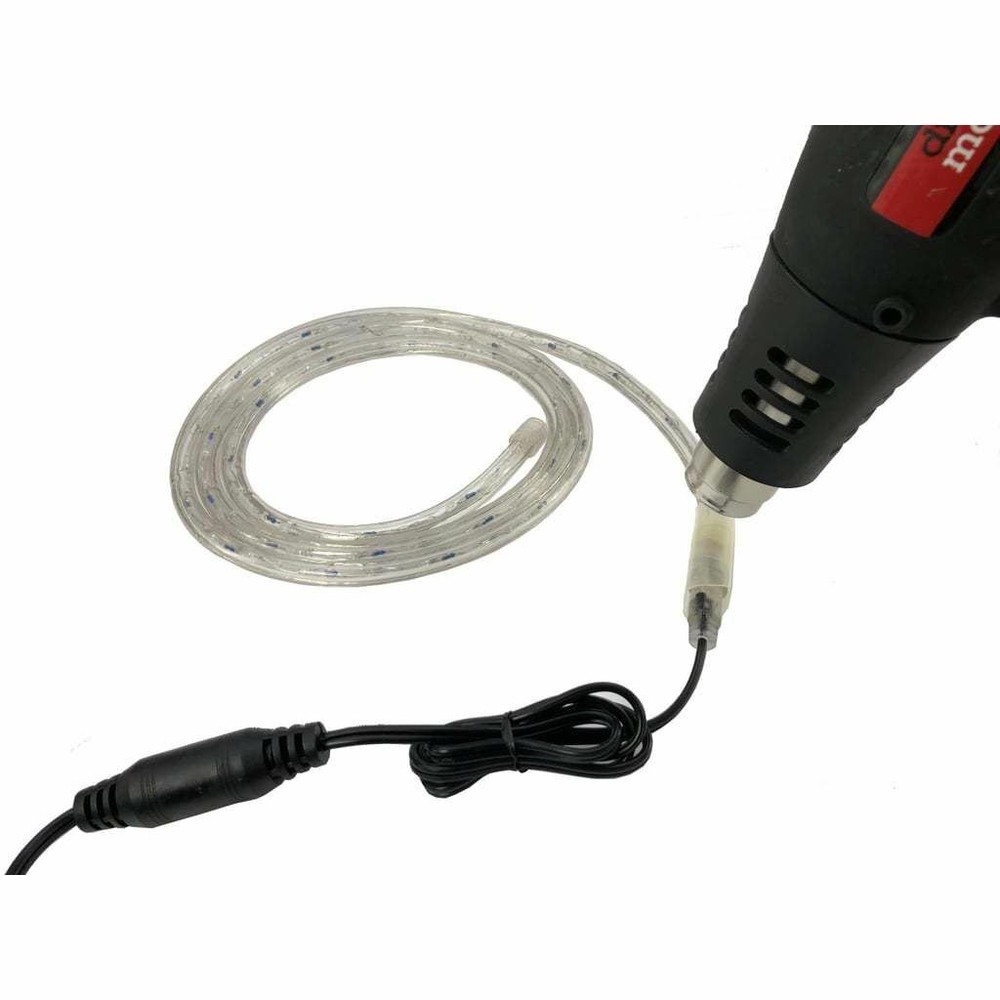 Warm White LED Rope Light - 120 Volt - Custom Cut