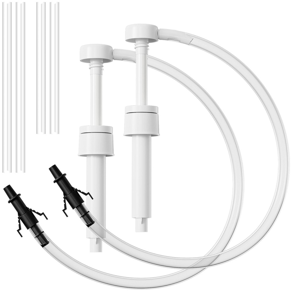 Fluid Pump for Standard Quart Bottles - 2Pack-28mm 8cc Per Pump Stroke，transm...
