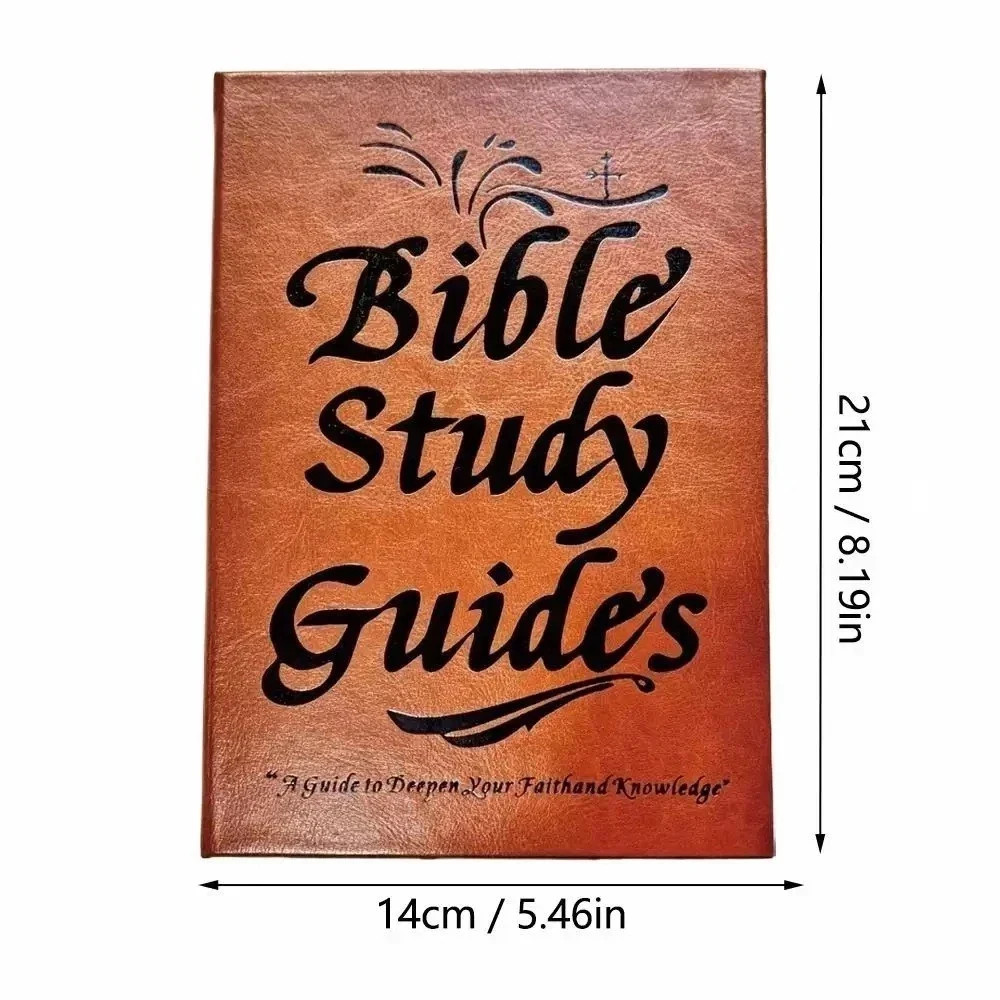 66-Page Bible Study Guide, Daily Devotional Journal,Study Notebook Based Planner