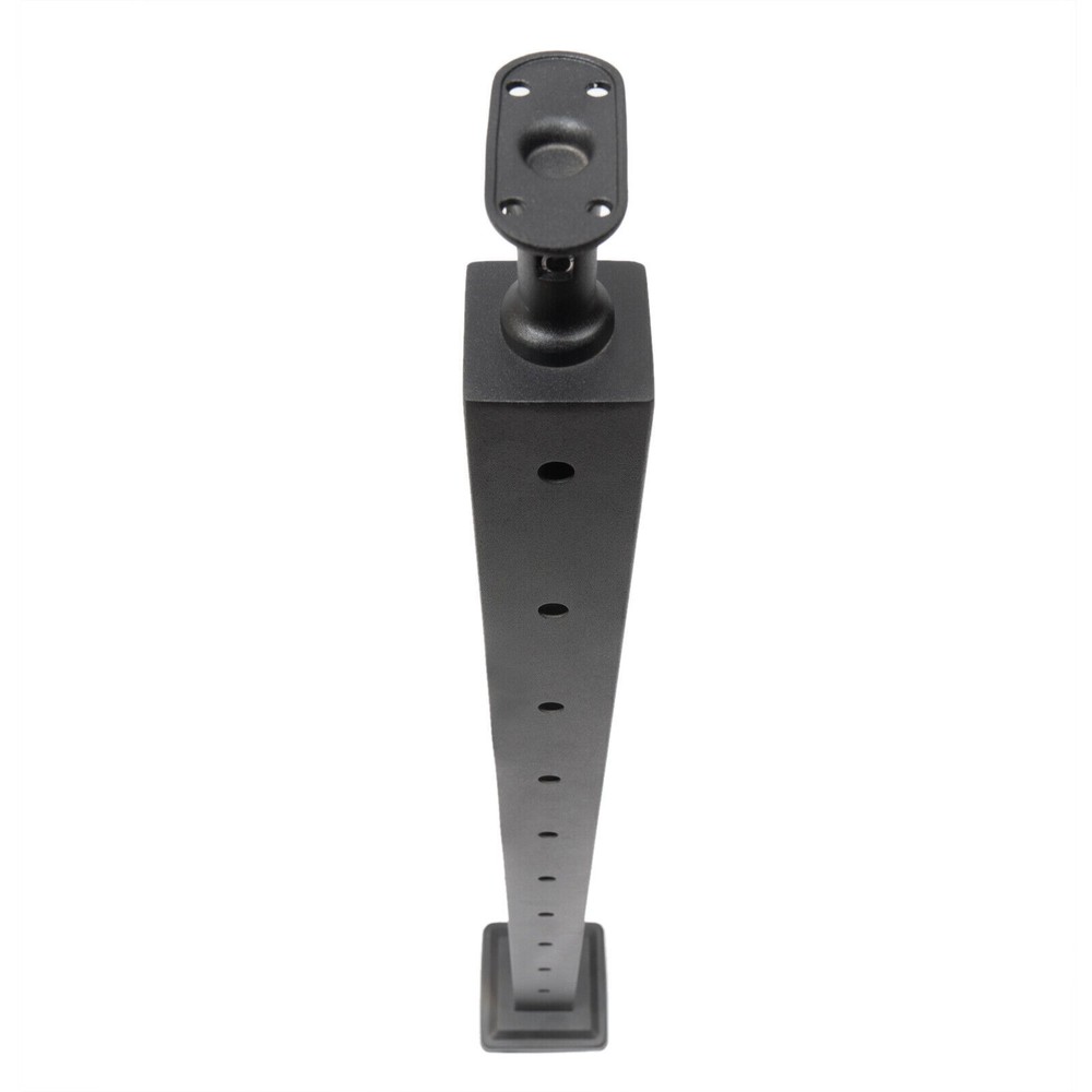 Cable Railing Post Deck Railing 36x2x2" Black Stainless Post w/ Pre-Drilled Hole