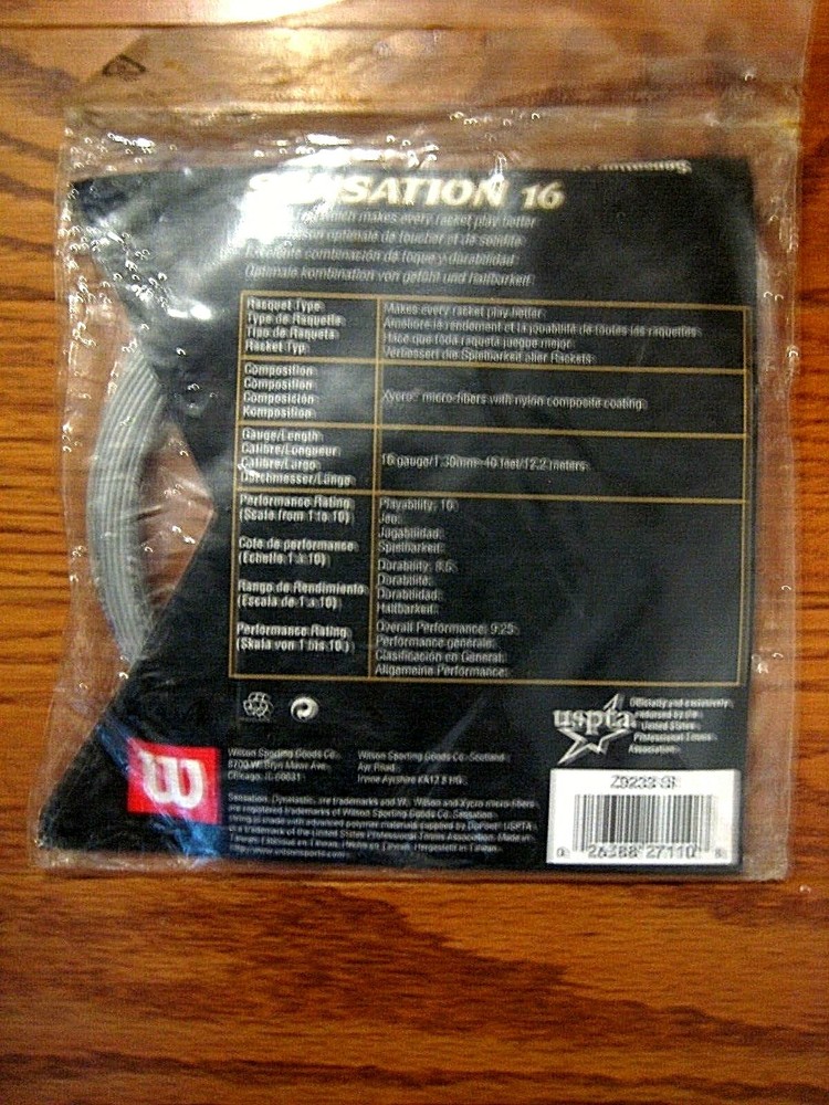 Wilson Sensation 16 Tennis String
