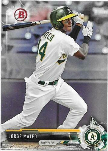 !!!       2017  JORGE MATEO  BOWMAN   BASEBALL  PROSPECT CARD $$