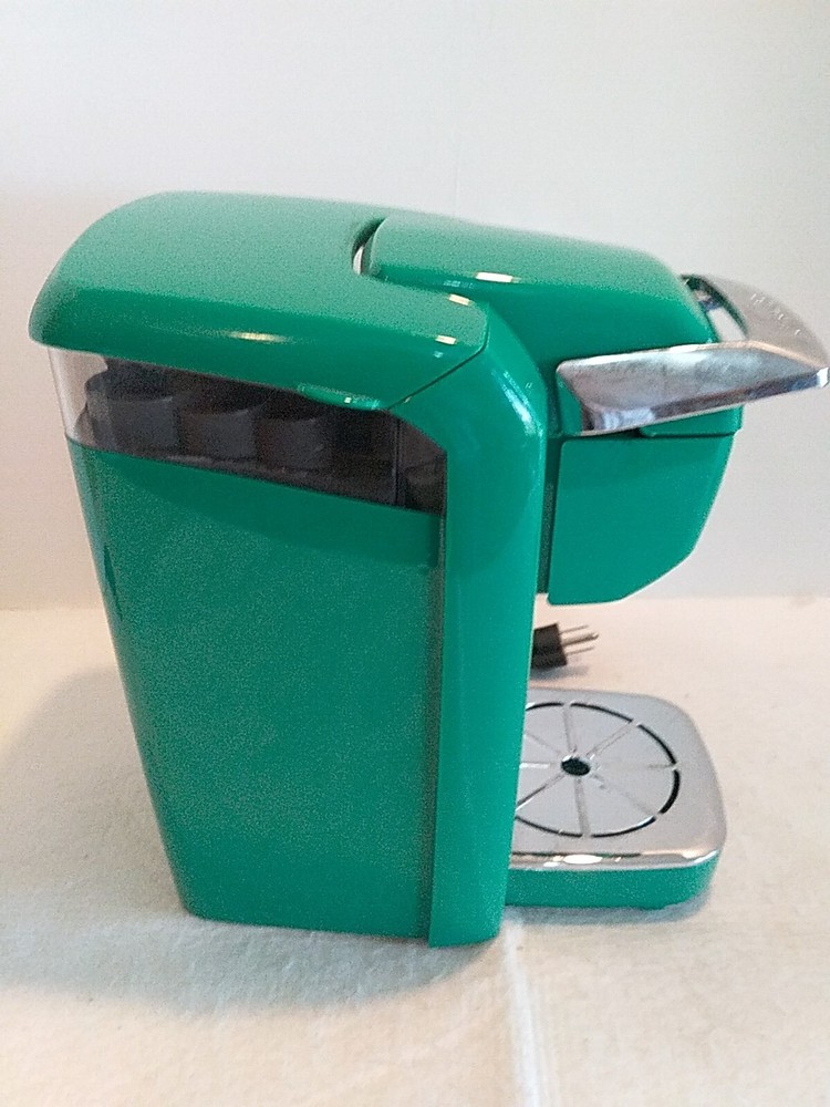 Keurig K10 Mini Plus GREEN Single Serving Coffee Maker TESTED WORKS CLEAN