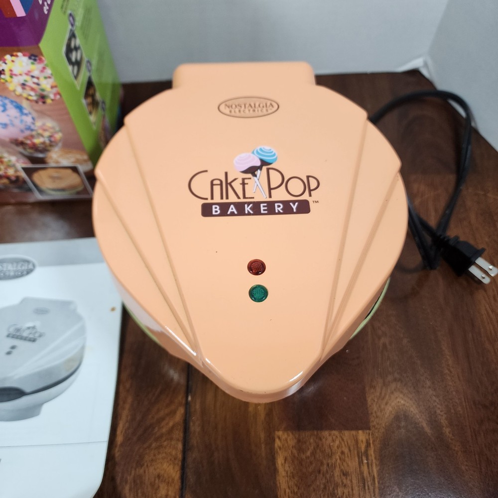 Nostalgia Electrics Cake Pop Bakery Kit Donut Hole Maker
