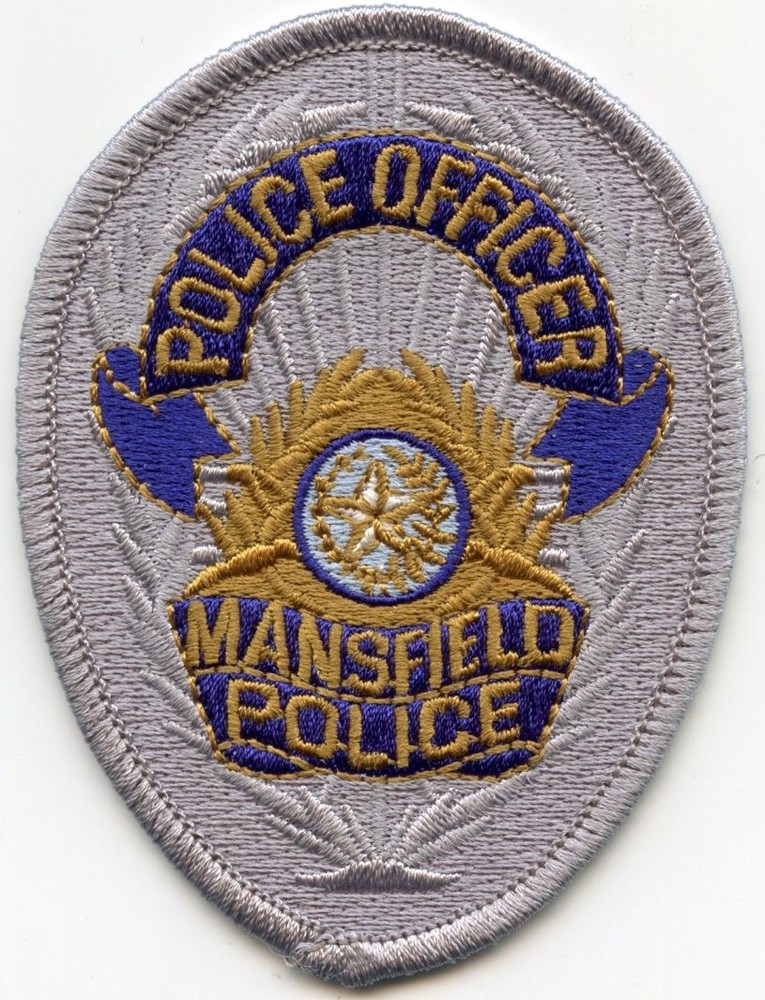 MANSFIELD TEXAS small POLICE PATCH