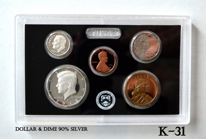 2016 US Mint Silver Proof Set (3 sets in box) (D-31)
