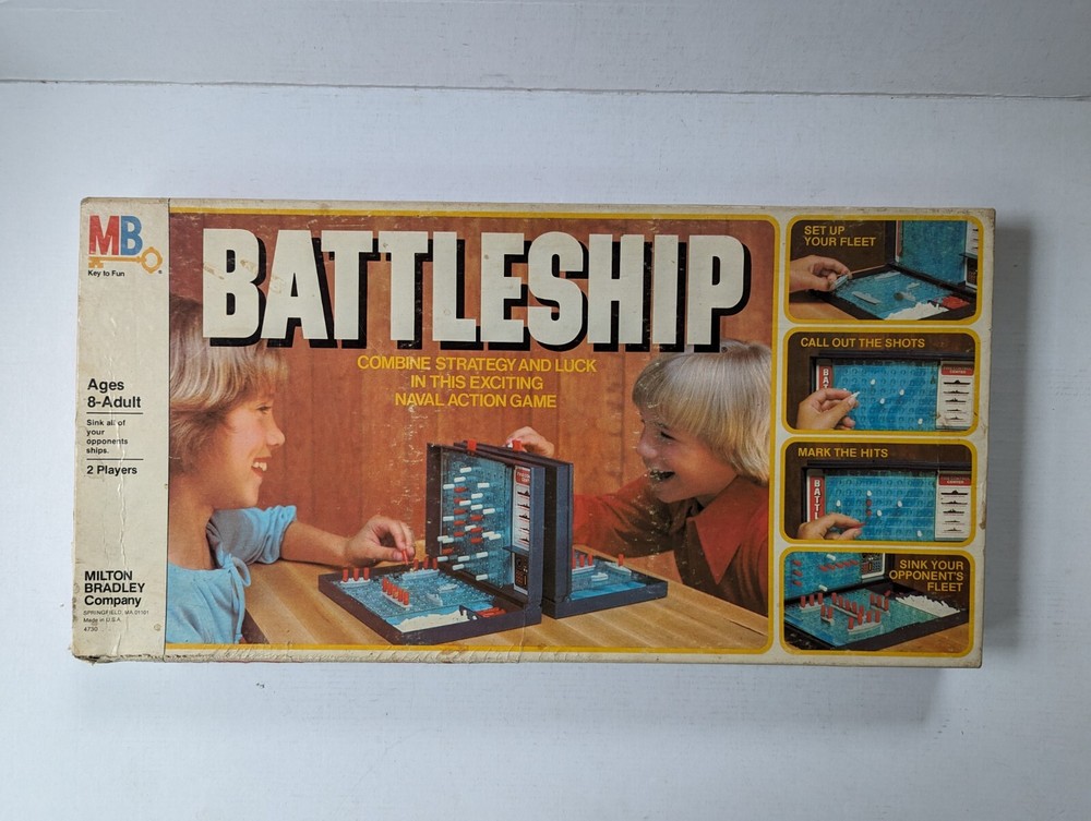 1978 Battleship game, Milton Bradley