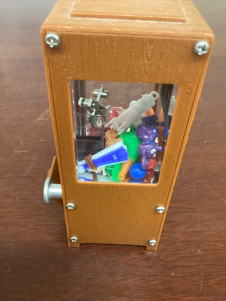Vintage Mini Crane Claw Machine Basic Fun Prize-o-Matic 1997 Arcade Collectible