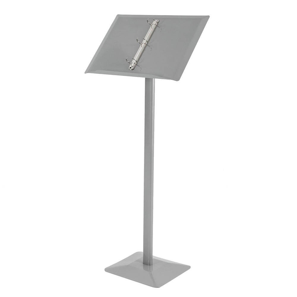 Standing Page Flip Menu Display Rack Ring Binder Stand Floor Standing Menu Stand