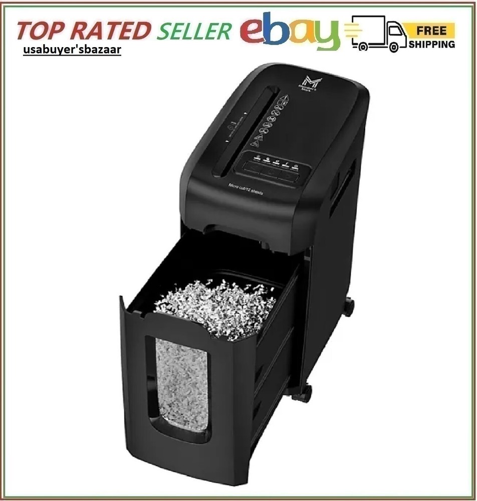 Member's Mark 12-Sheet Micro-Cut Shredder, Model - C249-A