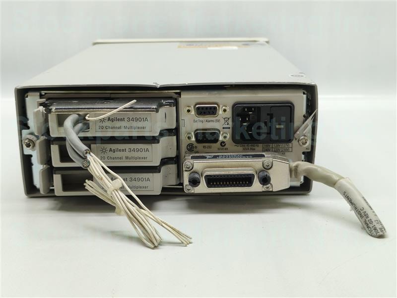 Agilent Data Acquisition/Switch Unit w/ 34901A 20 Channel Multiplexer (3 pcs)