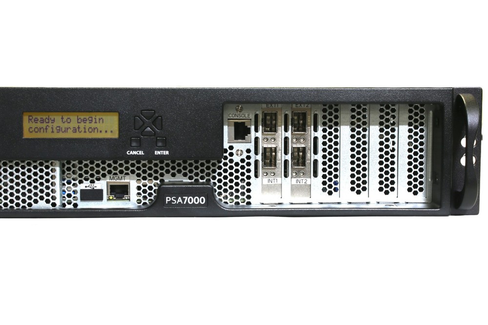 Pulse Secure PSA7000 Mountable Network Security Appliance Dual Power Supplies