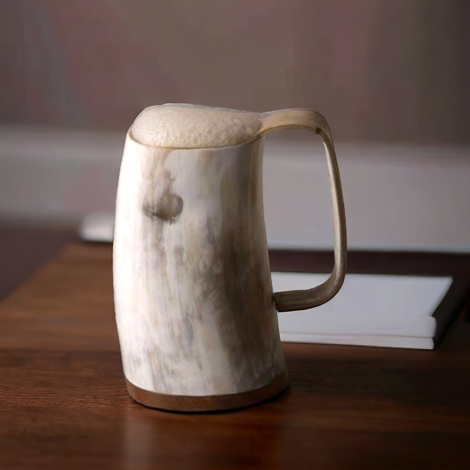 Game of thrones Real Horn Mug Beer wine Tankard Viking Drinking Cup with Handle