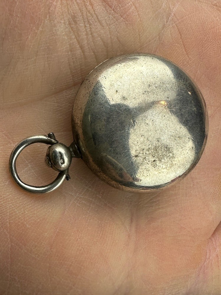 Antique Solid Silver Hallmarked Sovereign Single Case Available Worldwide