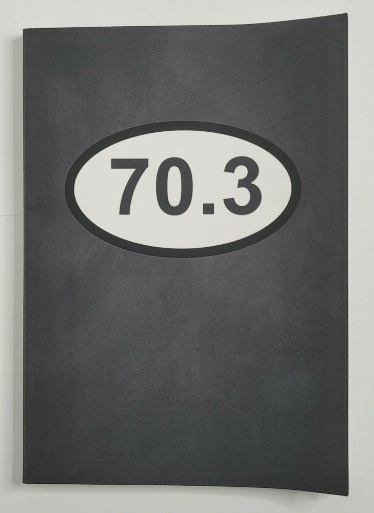 70.3 Triathlon Athletes Blank Lined Composition Notebook Journal Planner NEW