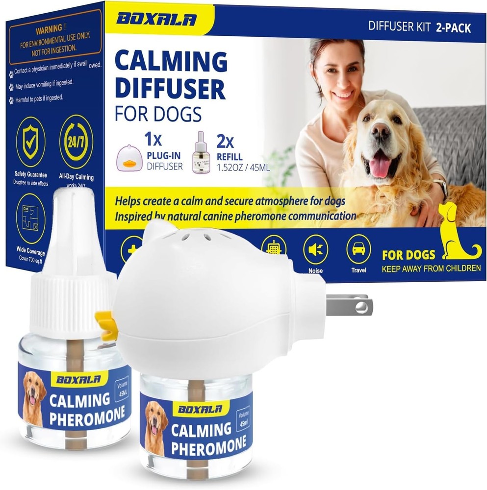Dog Pheromones Calming Diffuser: Dog Calming Diffuser - Advanced Kit Appeasing P