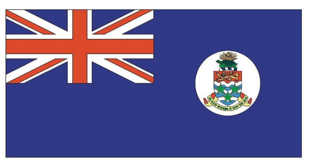 Cayman Islands Flag Sticker Decal