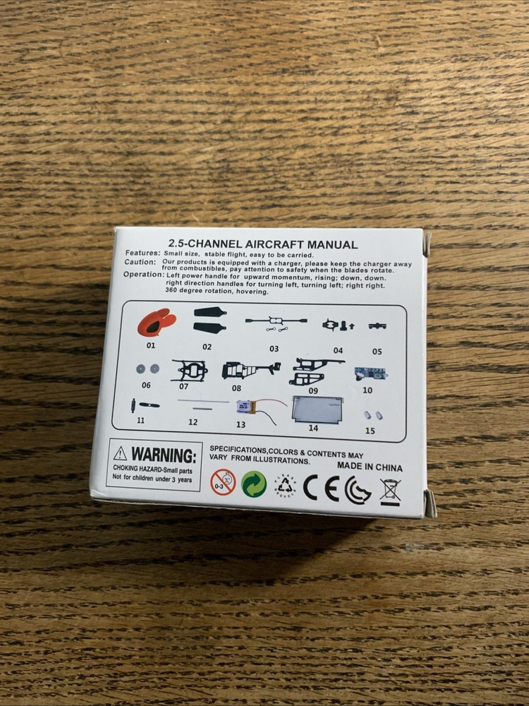 2.5 channel Micro Helicopter