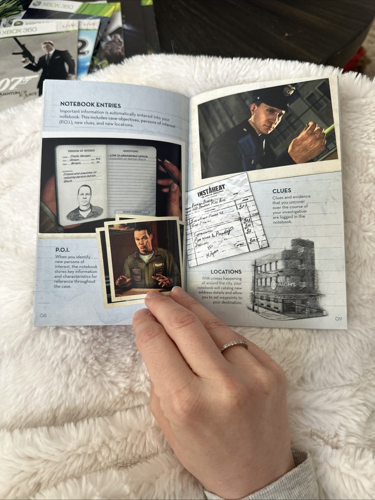 XBOX 360 Manual Only L.A. Noire